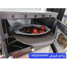 تنور گازی گنبدصنعت مدل بزرگ خانگی (چدن 50 سانت دوسینی)